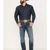 Wrangler Retro Men's 88MWP Enerjean Dark Wash Slim Straight Stretch Denim Jeans -Western Cowboy Clothing Store 2000374573 416 P1