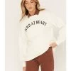 Cleo + Wolf Women's Wild At Heart Graphic Sweatshirt 2 Cleo + Wolf Women's Wild At Heart Graphic Sweatshirt -Western Cowboy Clothing Store 2000374824 103 P1