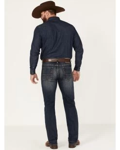 Rock & Roll Denim Men's Revolver Dark Vintage Slim Straight Dale Brisby Vintage 46' Jeans