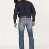 Rock & Roll Denim Men's Pistol Medium Vintage Wash Straight Jeans 1 Rock & Roll Denim Men's Pistol Medium Vintage Wash Straight Jeans -Western Cowboy Clothing Store 2000375481 414 P1