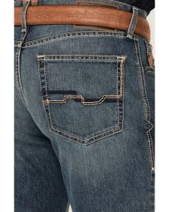 Ariat Men's M4 Relaxed Silvano Straight Denim Jeans - Big -Western Cowboy Clothing Store 2000377345 400 P4