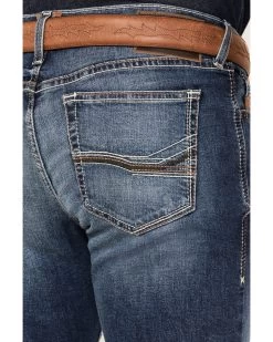 Ariat Men's M8 Modern Kai Slim Leg Stretch Denim Jeans -Western Cowboy Clothing Store 2000377348 400 P4