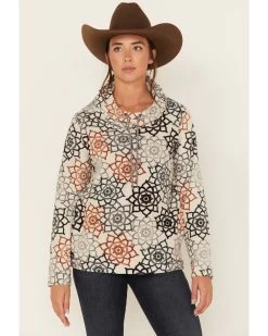 Kavu Women's Bella Coola Lunar Dreams Polar Fleece Sweatshirt -Western Cowboy Clothing Store 2000378070 900 P5