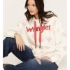Wrangler Women's Boot Toss Embroidered Hoodie -Western Cowboy Clothing Store 2000379708 100 P1