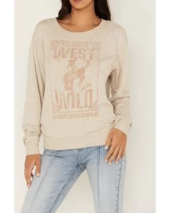 Idyllwind Women's Wild West Graphic Sweatshirt -Western Cowboy Clothing Store 2000380721 104 P3