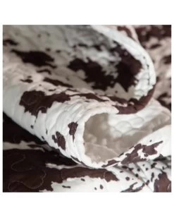 Wrangler Cowhide Quilt Set - Queen -Western Cowboy Clothing Store 2000394044 200 P3