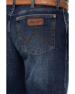 Wrangler Retro Men's Elmont Medium Wash Relaxed Bootcut Stretch Jeans -Western Cowboy Clothing Store 2000394531 414 P4
