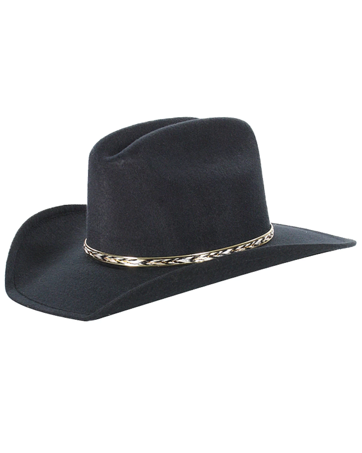 Cody James Boys' Metal Band Cowboy Hat 3 Cody James Boys' Metal Band Cowboy Hat