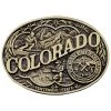 Montana Silversmiths Men's Colorado State Heritage Attitude Belt Buckle -Western Cowboy Clothing Store 290B76 15 P1