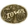 Montana Silversmiths Iowa State Heritage Attitude Belt Buckle -Western Cowboy Clothing Store 290B79 15 P1
