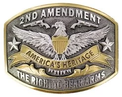 Cody James Men's Right To Bear Arms Buckle